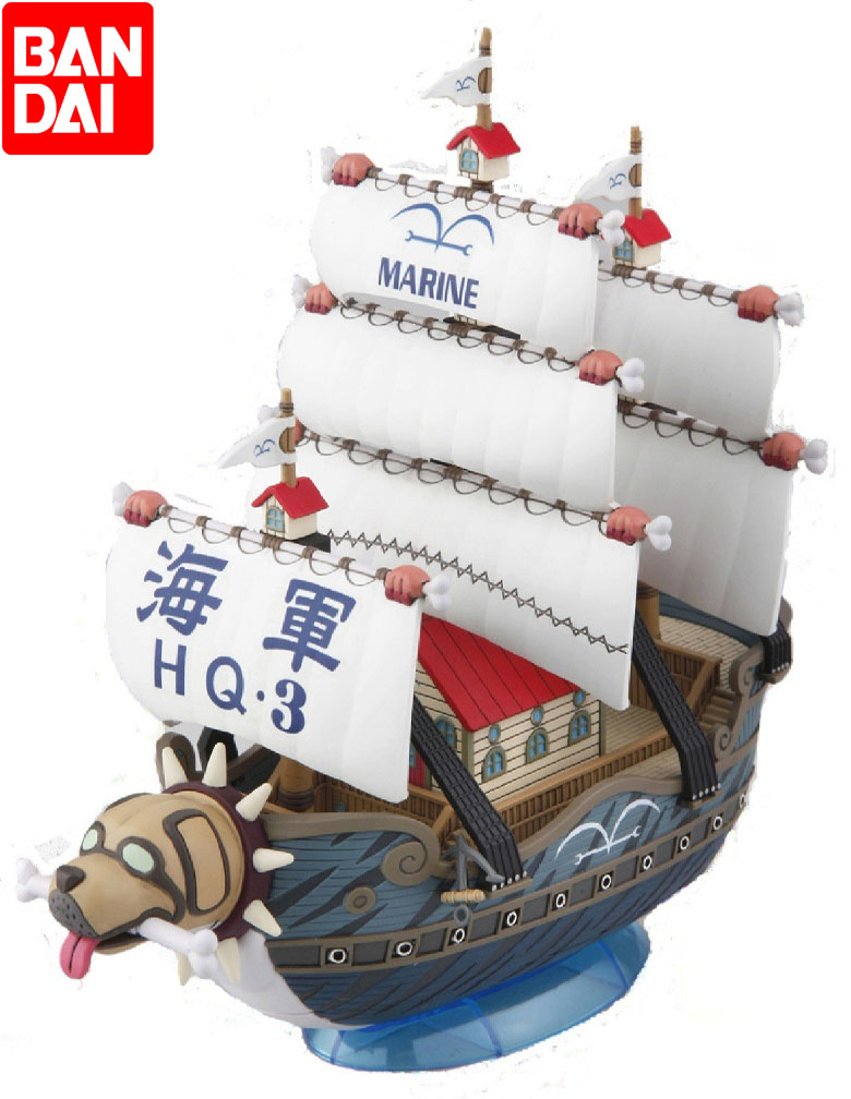 Bandai One Piece Grand Ship Collection 08 Garp's Marine Ship Model Kit